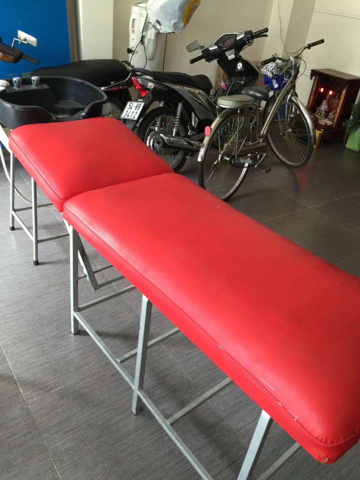 Thanh lý 8 bộ giường gội đầu